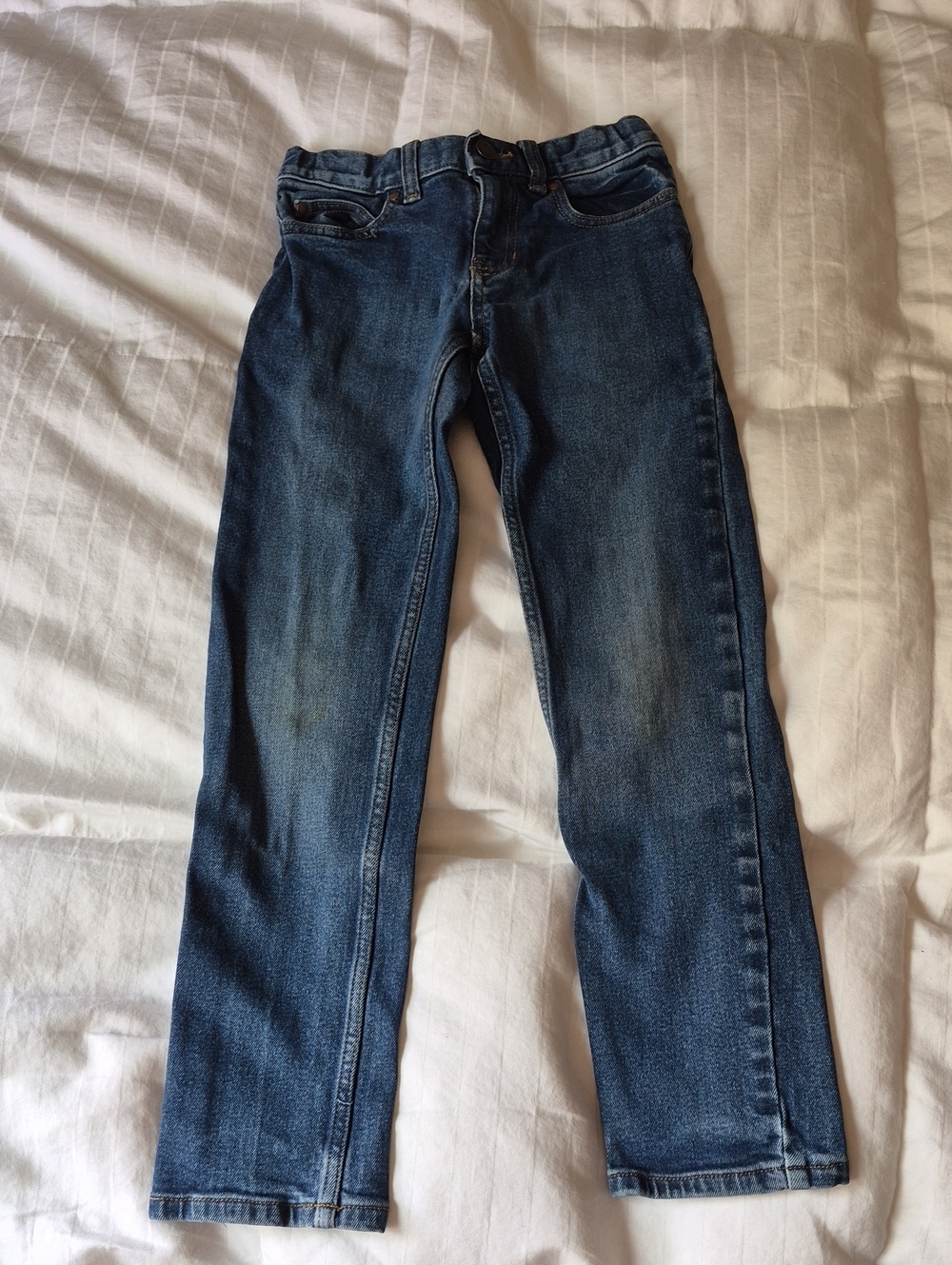 Lands End Boys Blue Denim Jeans